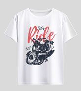 Lets Ride Unisex Half Sleeve T-Shirt